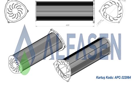 Endustriyel-toz-kartusu-APT-315064-cimento-filtresi-cimento-kartusu-silo-filtresi-kartusu-mix-kartus-Teknik-resim