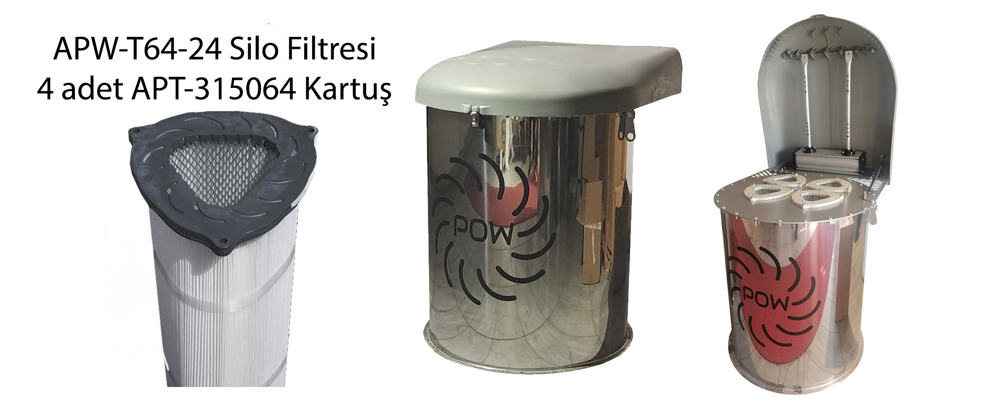 Silo Filtresi – APW-T64-24, Çimento Filtresi